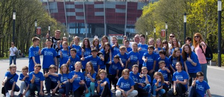 Młodzi biegacze startowali w Warszawie